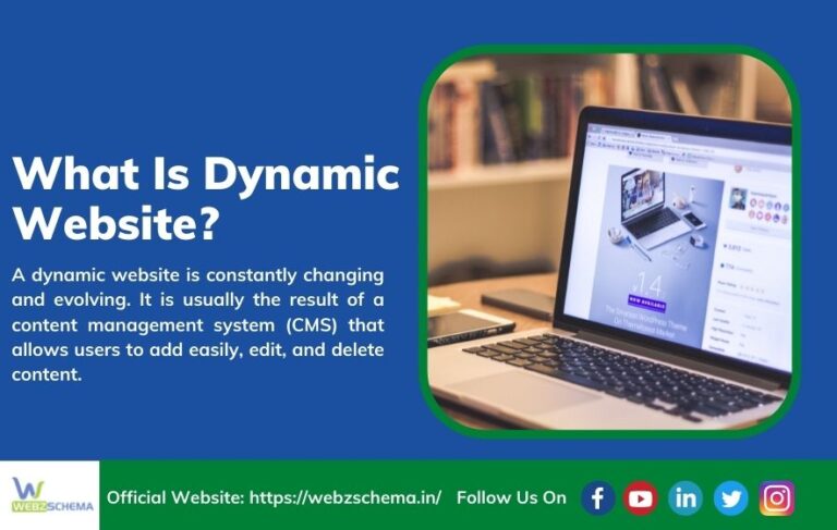 What Is Dynamic Website Webzschema Technologies what-is-dynamic-website-webzschema-technologies